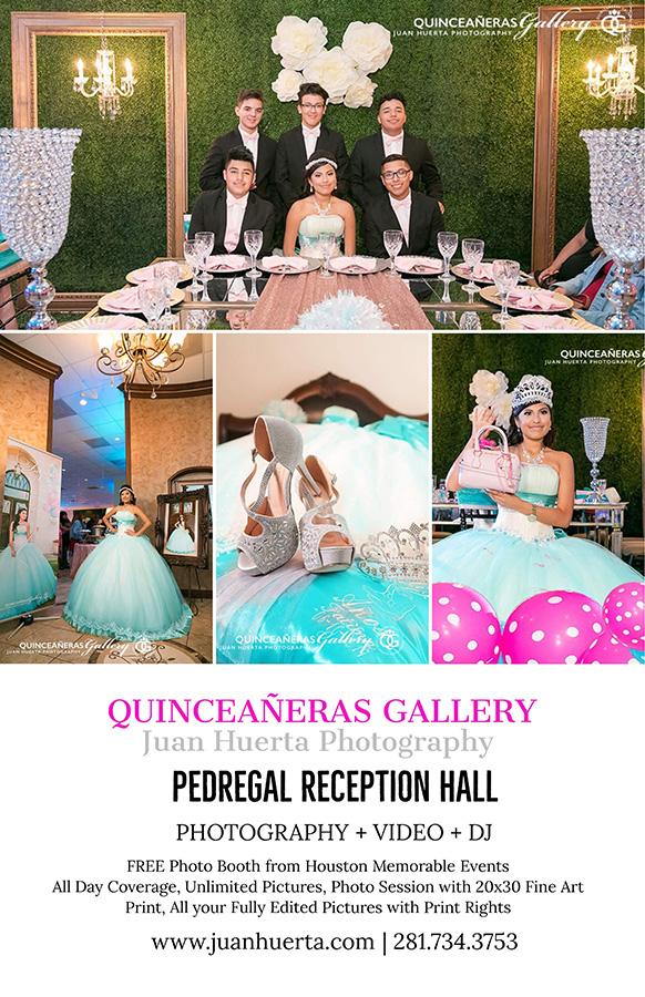 Pedregal Reception Hall, Houston Quinceañeras Gallery by Juan Huerta Photography offers the most beautiful 15 photo-session pictures and the best all day coverage for your XV birthday party celebration event in Texas. Fotografia artisitica y video profesi